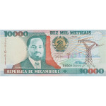 10.000 Meticais 1991 Mozambique